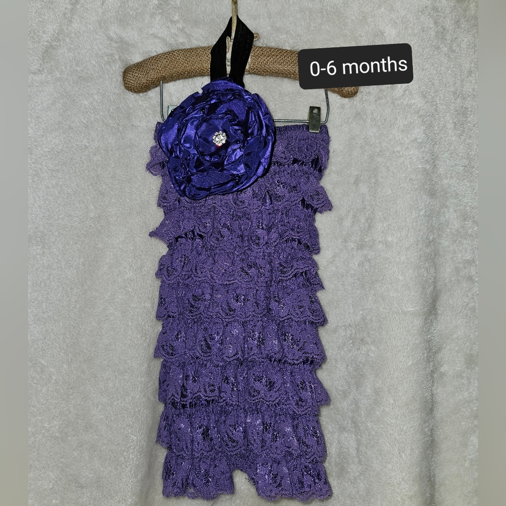 Lace Romper w/headband